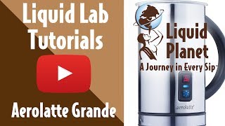 Liquid Lab  Aerolatte Grande Milk Frother [upl. by Alad43]