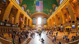 Walking Tour of Grand Central Terminal — New York City 【4K】🇺🇸 [upl. by Malvin]