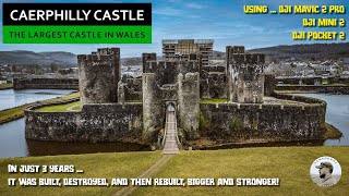 Caerphilly Castle  The Largest in Wales 2nd in Britain [upl. by Gellman249]