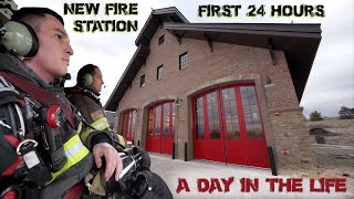 First 24 Hours in a New Fire Station  A Day in the Life [upl. by Alake]