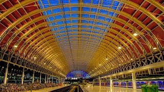 A Walk Around Londons Paddington Railway Station [upl. by Ethbinium]