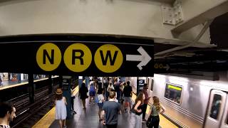 ⁴ᴷ The Busiest NYC Subway Station Times Square–42nd StreetPort Authority Bus Terminal [upl. by Lleoj309]