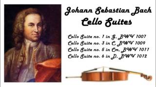 Johann Sebastian Bach  Cello suites in 432 Hz great for reading or studying [upl. by Eeryt]