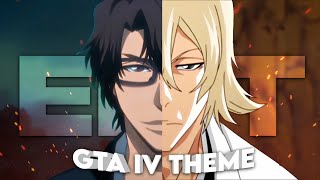 Aizen x Urahara  GTA IV Theme Edit [upl. by Assyn]